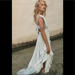 Free People Santa Maria Dress (light blue)